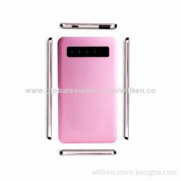 Portable Power Stations for iPhone and iPad Mini, 3,000mAh Capacity, Various Colors Available